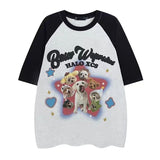 Boogzel Apparel Puppy Oversized Graphic Tee, view 2