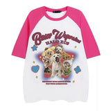 Boogzel Apparel Puppy Oversized Graphic Tee, view 3