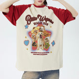 Boogzel Apparel Puppy Oversized Graphic Tee, view 5