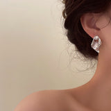 Boogzel Apparel Pure Flirting Pearl Earrings, view 4