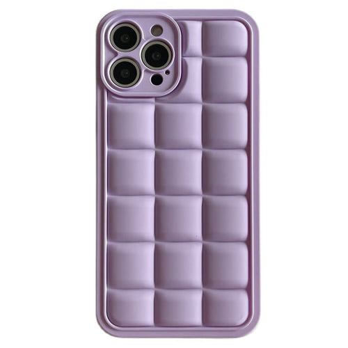 Boogzel Apparel Purple Plaid iPhone Case