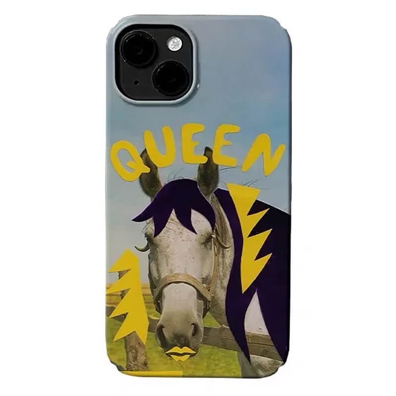 Boogzel Apparel Queen Horse iPhone Case