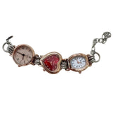 Boogzel Apparel Queen of Hearts Watch Bracelet, view 2