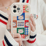 Boogzel Apparel Rabbit & Bear Embroidery iPhone Case, view 4