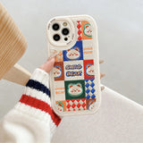 Boogzel Apparel Rabbit & Bear Embroidery iPhone Case, view 5