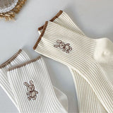 Boogzel Apparel Rabbit Ribbed Socks, view 3