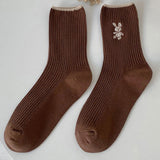 Boogzel Apparel Rabbit Ribbed Socks, view 5