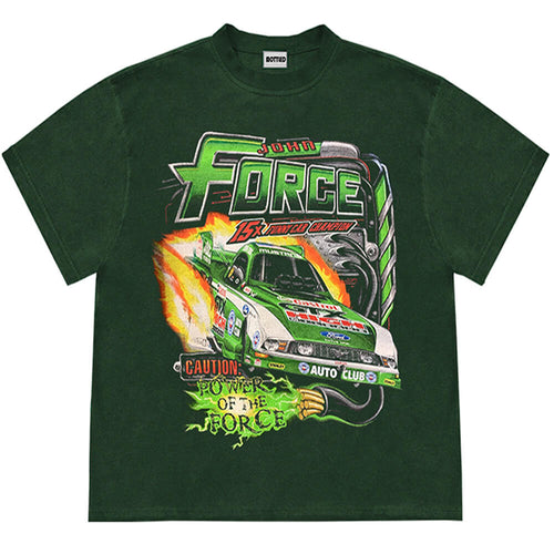 Boogzel Apparel Racing Car Graphic T-Shirt