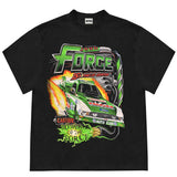 Boogzel Apparel Racing Car Graphic T-Shirt, view 2