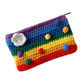 Boogzel Apparel Rainbow Knitted Purse, view 2