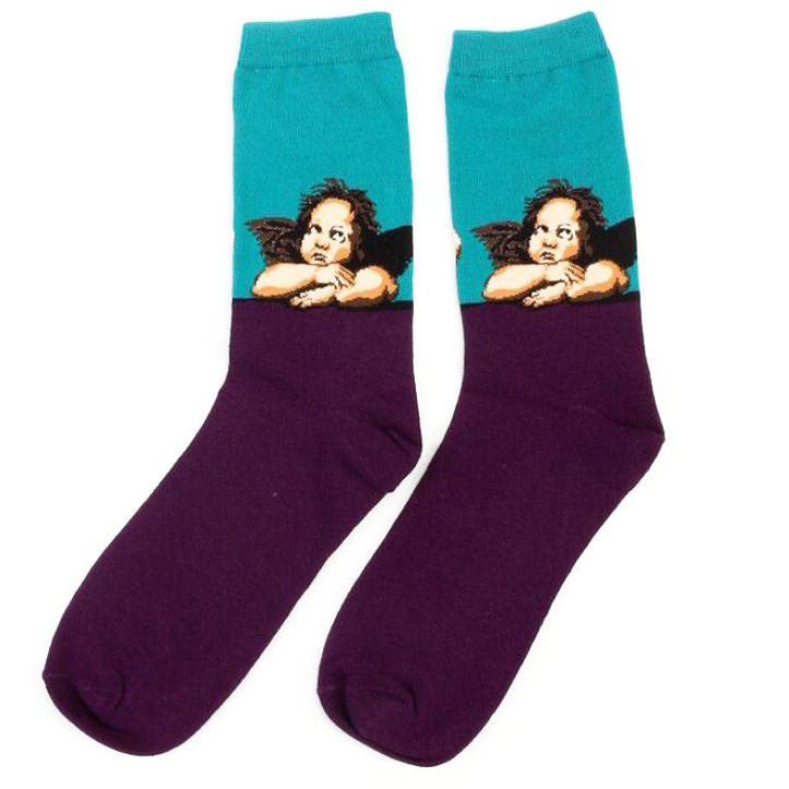 Boogzel Apparel Raphael's Angel Socks