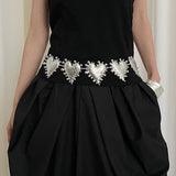 Boogzel Apparel Ready For Love Heart Chain Belt, view 3