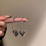 Boogzel Apparel Ready For Love Heart Earrings, view 2