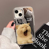 Boogzel Apparel Really Sleepy Cat iPhone Case, view 3