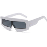 Boogzel Apparel Rectangle Oversized Sunglasses, view 6