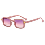 Boogzel Apparel Rectangle Tinted Sunglasses, view 4