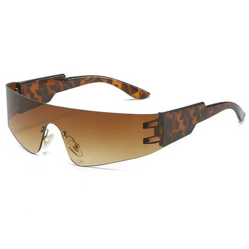 Boogzel Apparel Rectangle Visor Sunglasses