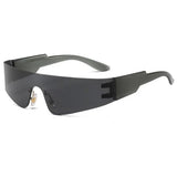 Boogzel Apparel Rectangle Visor Sunglasses, view 2