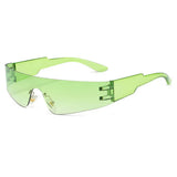 Boogzel Apparel Rectangle Visor Sunglasses, view 3