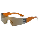 Boogzel Apparel Rectangle Visor Sunglasses, view 5