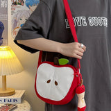 Boogzel Apparel Red Apple Core Shoulder Bag, view 2
