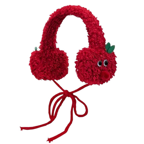 Boogzel Apparel Red Apple Earmuffs