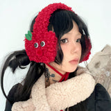 Boogzel Apparel Red Apple Earmuffs, view 3