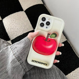 Boogzel Apparel Red Apple iPhone Case, view 2