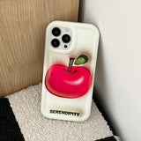 Boogzel Apparel Red Apple iPhone Case, view 3