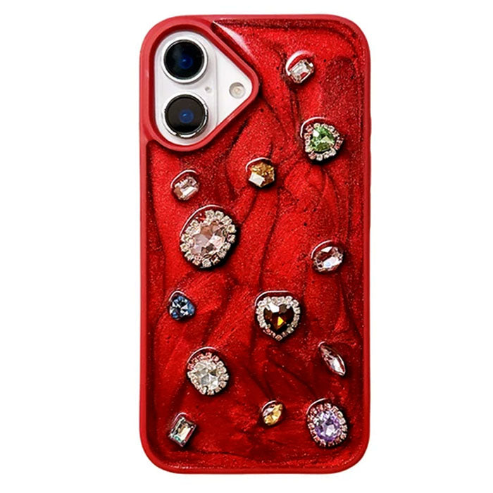 Boogzel Apparel Red Gemstones iPhone Case