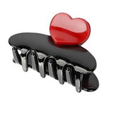 Boogzel Apparel Red Heart Mini Hair Claw, view 2