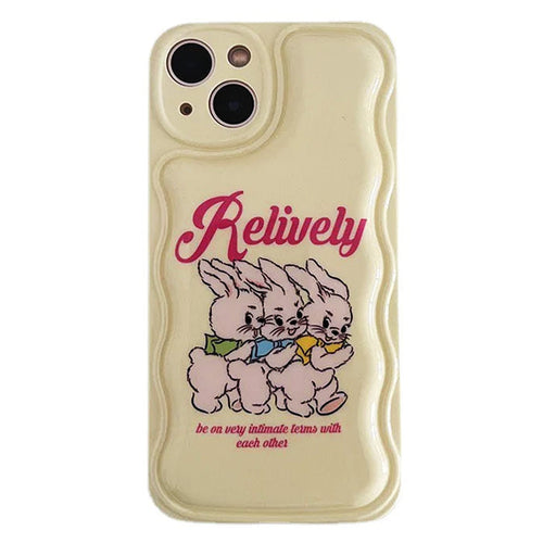Boogzel Apparel Relively Bunny iPhone Case