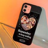 Boogzel Apparel Remember To Keep Smiling iPhone Case, view 2