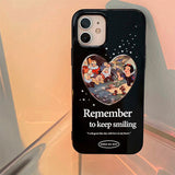 Boogzel Apparel Remember To Keep Smiling iPhone Case, view 3