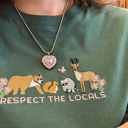 Boogzel Apparel Respect the Locals Forestcore Tee