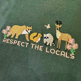 Boogzel Apparel Respect the Locals Forestcore Tee, view 3