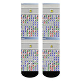Boogzel Apparel Retro Gaming Crew Socks, view 2