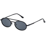 Boogzel Apparel Retro Oval Frame Sunglasses, view 2