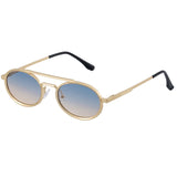 Boogzel Apparel Retro Oval Frame Sunglasses, view 3
