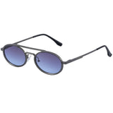 Boogzel Apparel Retro Oval Frame Sunglasses, view 6