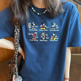 Boogzel Apparel Retro Vibes Cartoon Evolution T-Shirt, view 3