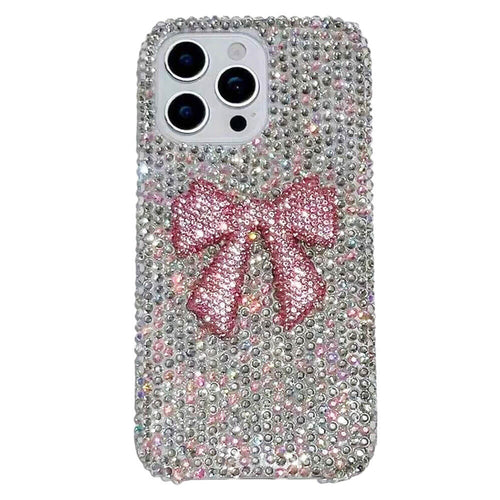 Boogzel Apparel Rhinestone Bowknot iPhone Case