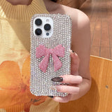 Boogzel Apparel Rhinestone Bowknot iPhone Case, view 3