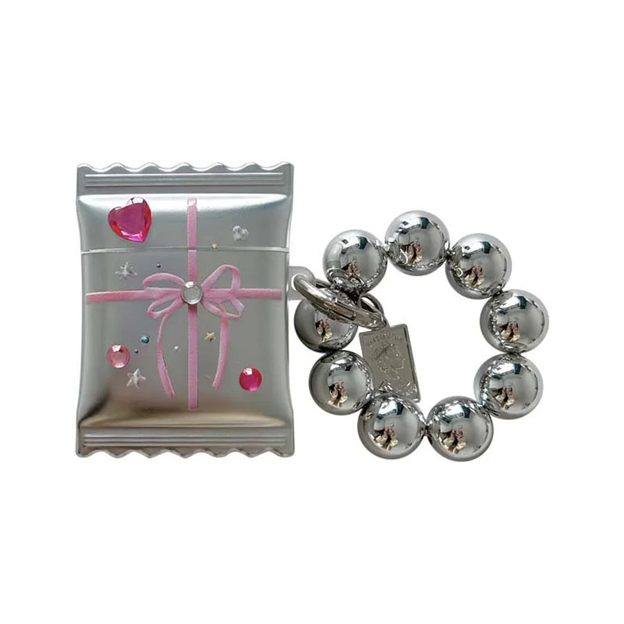 Boogzel Apparel Rhinestone DIY Bow AirPods Case