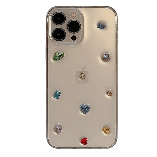 Boogzel Apparel Rhinestone DIY iPhone Case