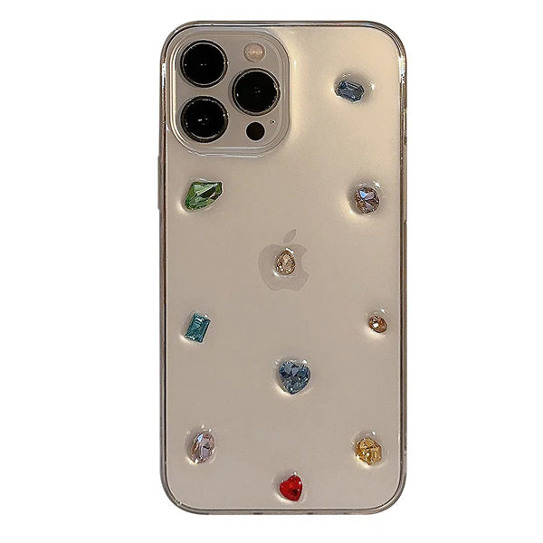 Boogzel Apparel Rhinestone DIY iPhone Case