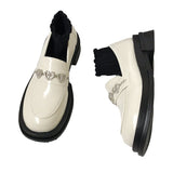 Boogzel Apparel Rhinestone Heart Loafers, view 3