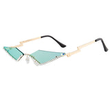 Boogzel Apparel Rhinestone Lightning Sunglasses, view 2