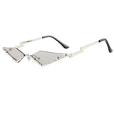 Boogzel Apparel Rhinestone Lightning Sunglasses, view 4