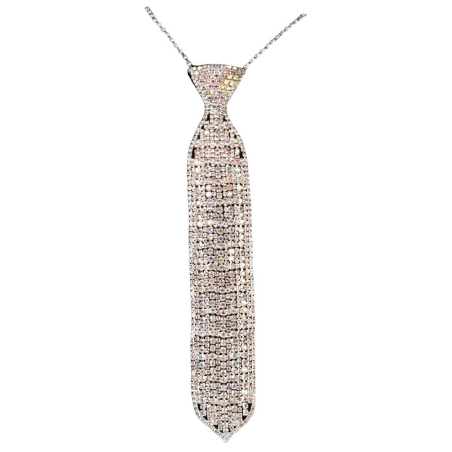 Boogzel Apparel Rhinestone Neck Tie